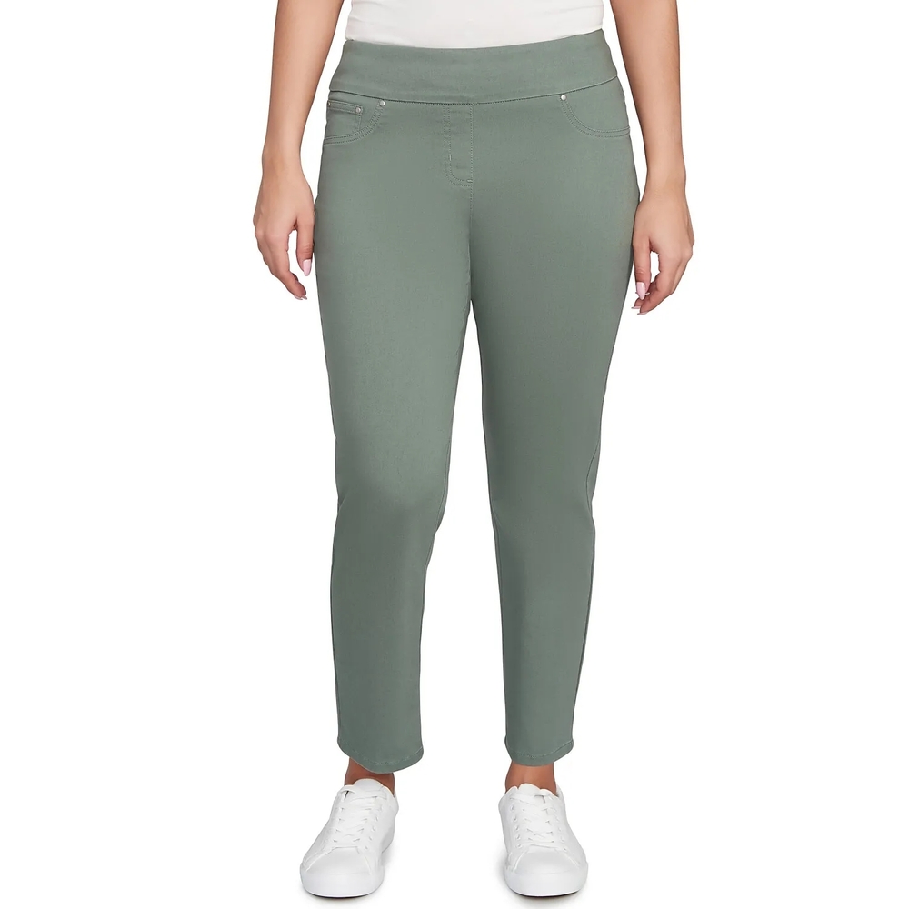 NWT Ruby Rd Ankle Pants in Sage Green Sz 14